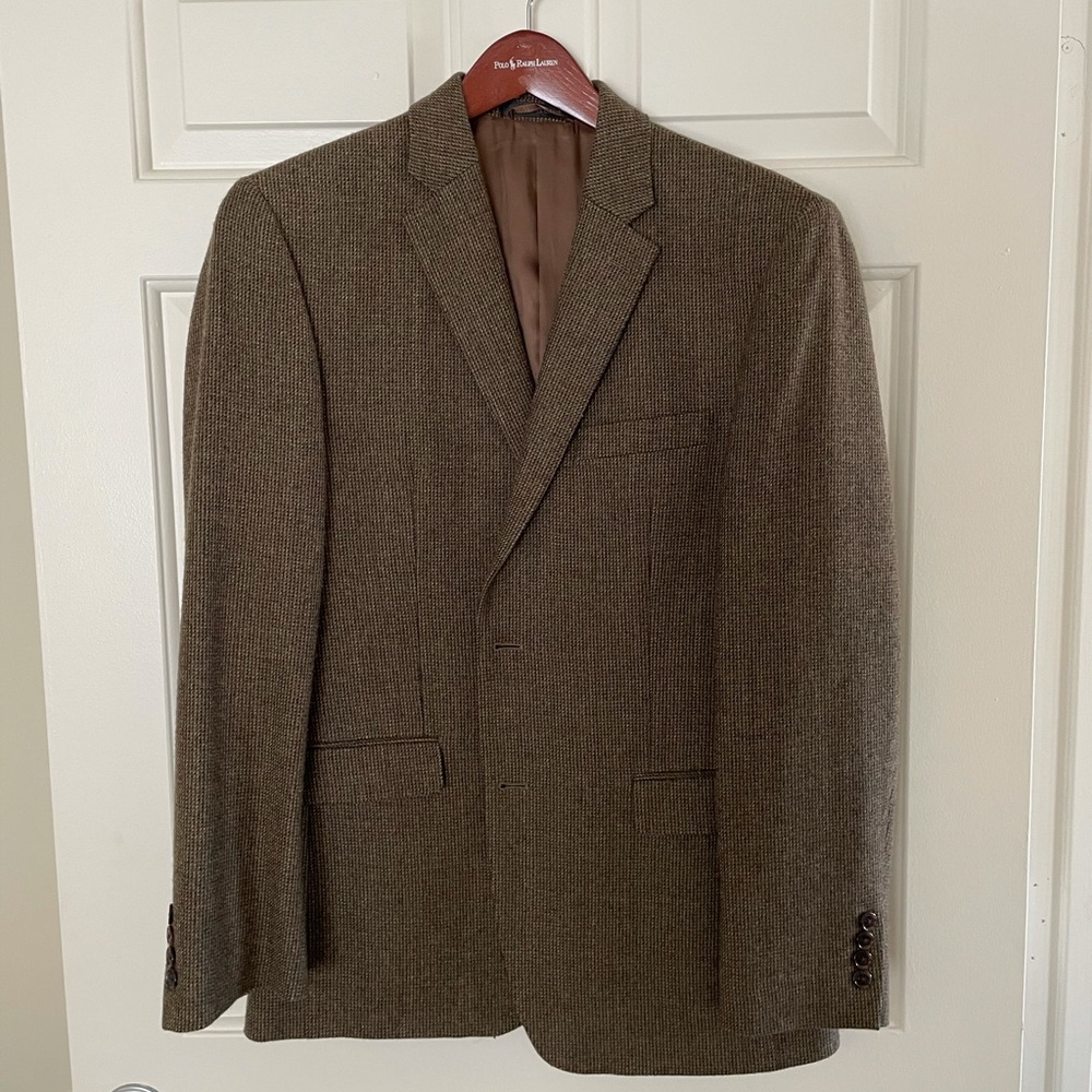 Ralph Lauren Wool Sport Coat Blazer 40R Slim